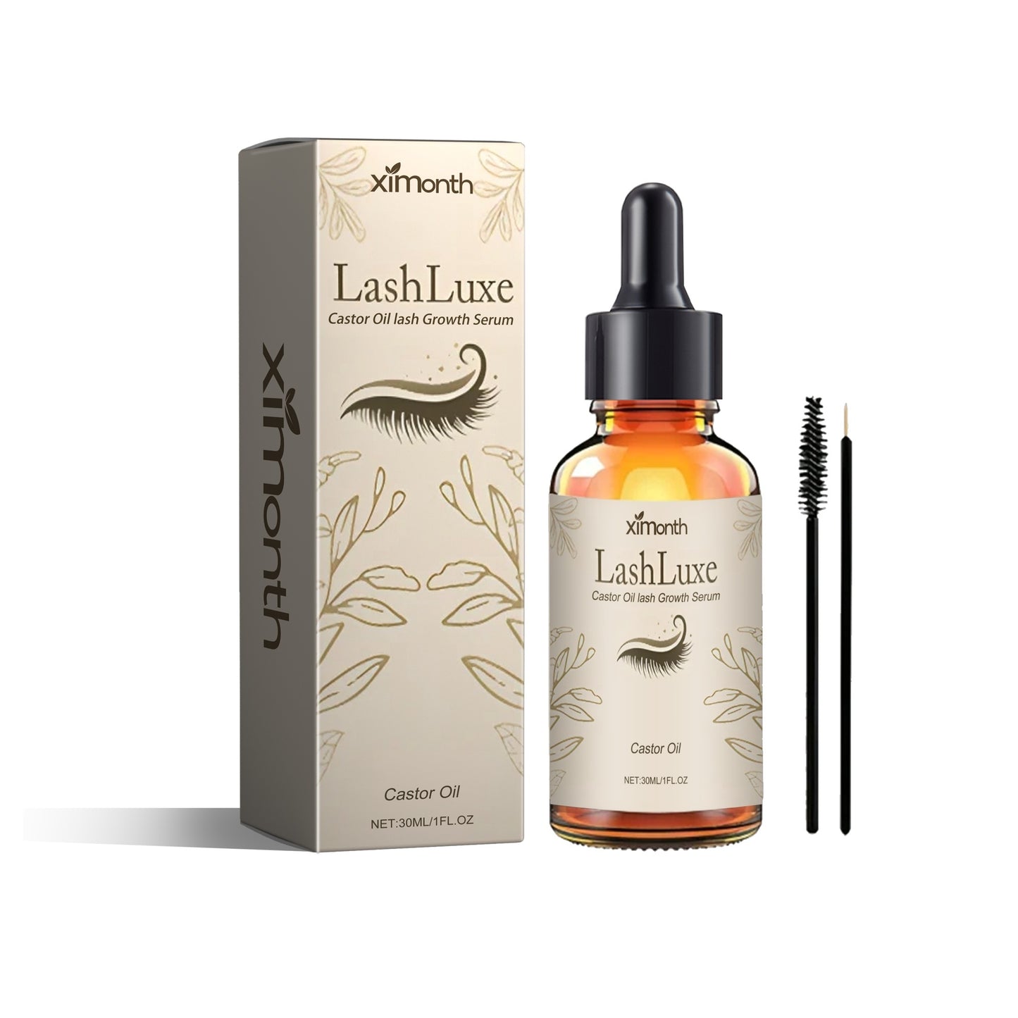 Rizinusöl Wimpernserum Deluxe